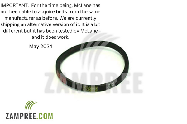 Mclane reel mower belt sale